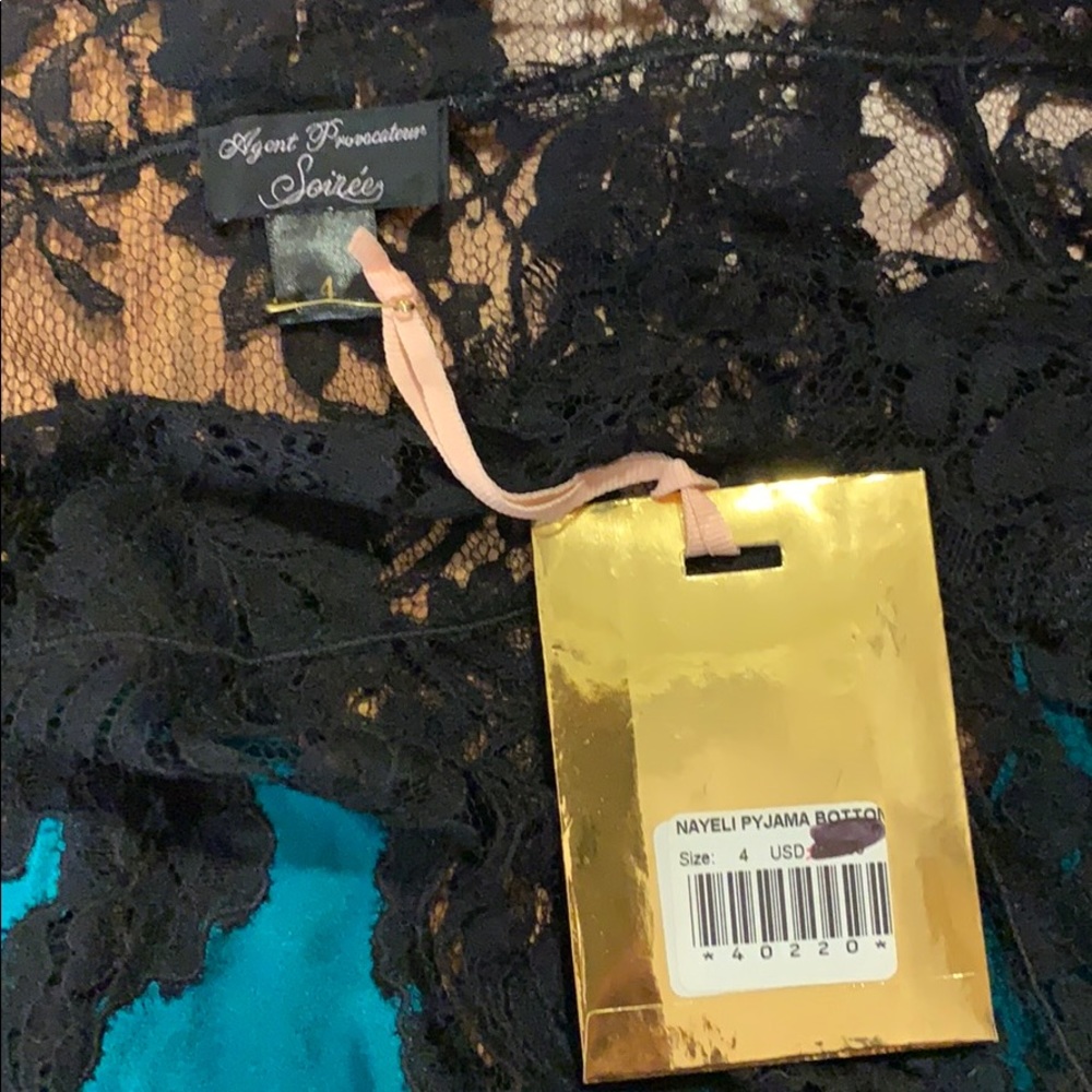NWT Agent Provocateur SOIRÉE | Nayeli silk pants 4 - Picture 6 of 8